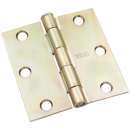 Hinges 3x3 Square Bronze