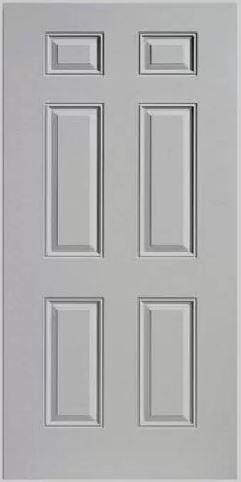 STEEL DOOR 36X80 SOLID 501 W