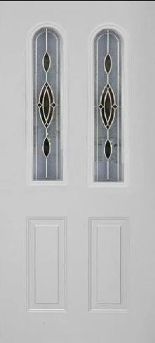 STEEL DOOR 32X80 GLASS 5512 W