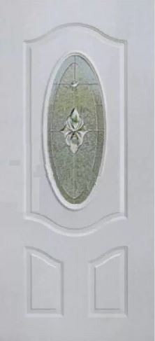 STEEL DOOR 32X80 GLASS 5578 W
