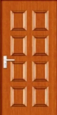 STEEL DOOR 32X80 SOLID 593 W