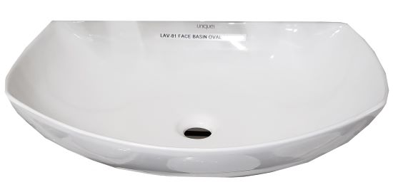 Face Basin Oval UNIQUE