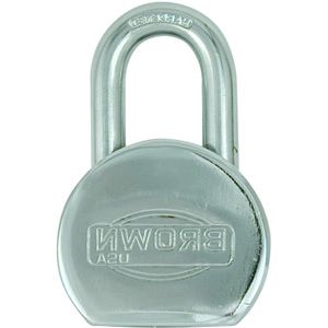 Padlock Short Shk 2 1/2 BRn