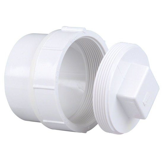Clean Out Adapter 1 1/2 Pvc
