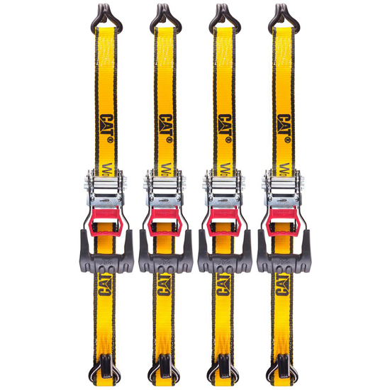 RATCHET TIE DOWN 4PC SINGLE