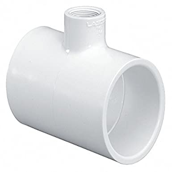 Tee 3/4 X3/4X1/2  Pvc