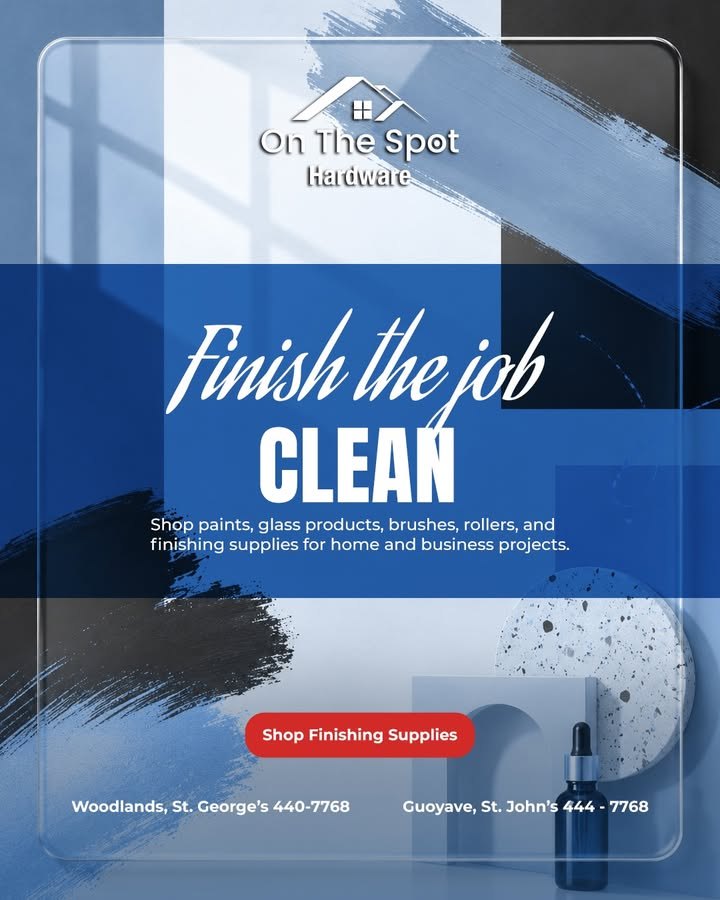 A clean finish makes all the difference. 🎨✨ Shop paints, brushes, rollers, glass products and finishing supplies for your home or…